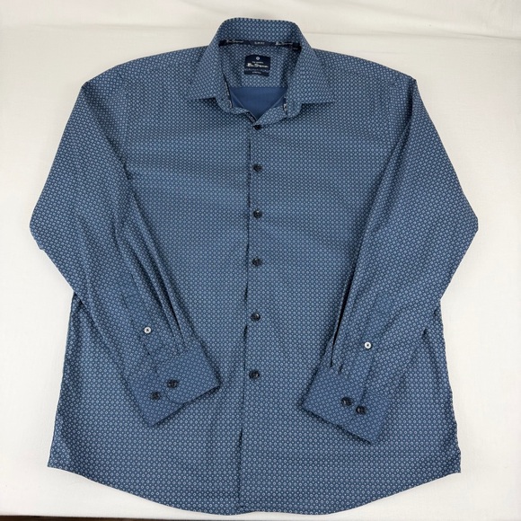 Ben Sherman Other - Ben Sherman The Original Stretch Slim Fit  Men's Long Sleep Button-up Shirt,‎ L